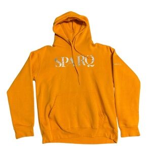 Blank Knight’s Yellow Hoodie with Sparq Logo size large